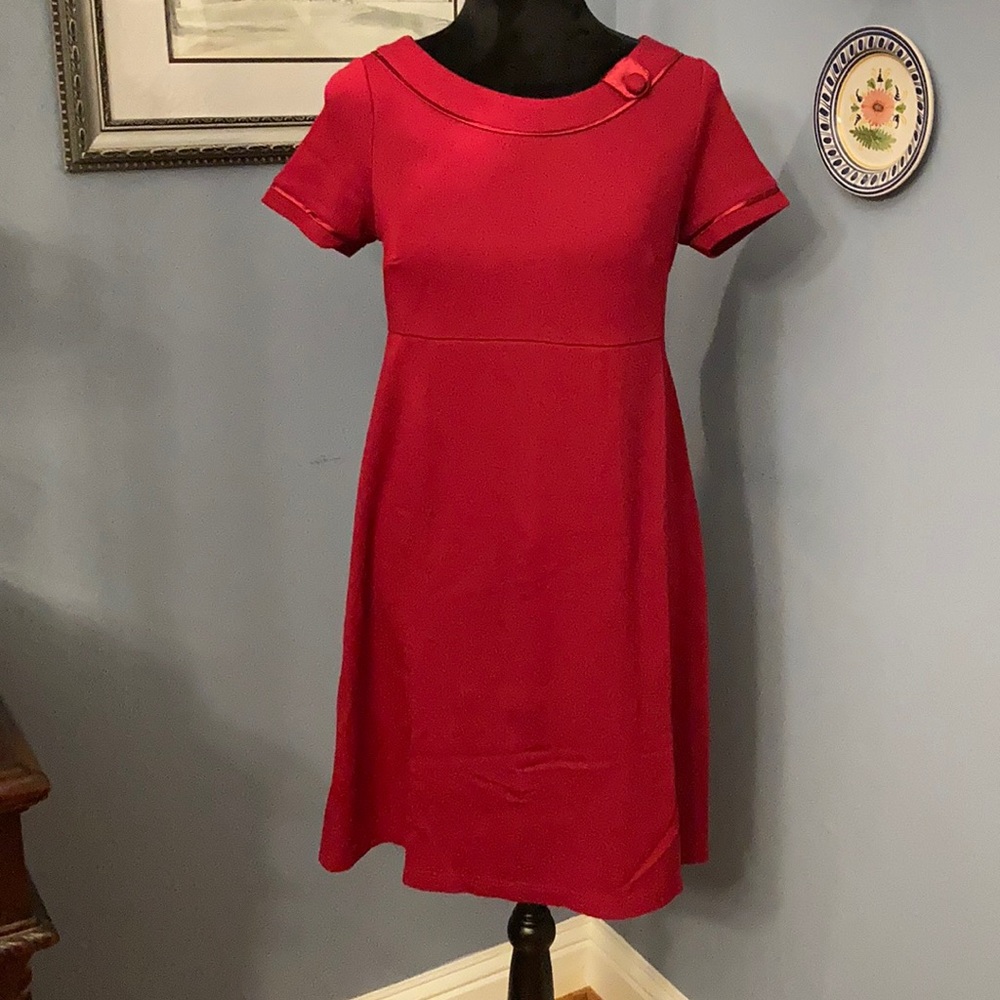 Red Maternity Dress